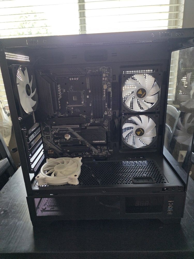 Gaming Case, Monitor,Motherboard, Cable Extender,Hardware
