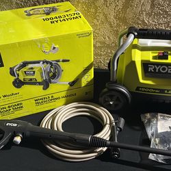 Ryobi 1900psi 1.2 Gpm electric pressure washer