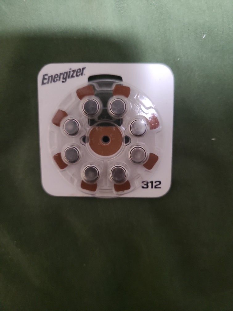 Energizer 312 Hearing Aids Battiries