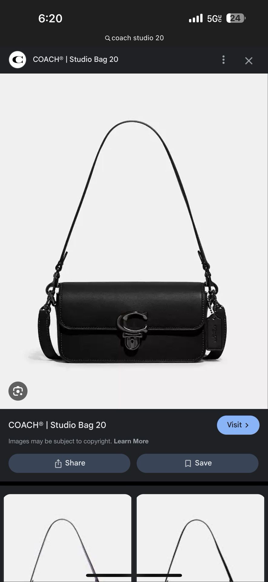 Coach Studio 20 Bag