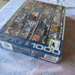 Eurographics Puzzle Volkswagen Puzzle “VW COOL FACES” 1000 Pieces 19”x27” NEW