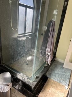 Vanity & Shower Door