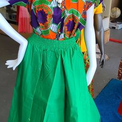 3 pcs set African clothes