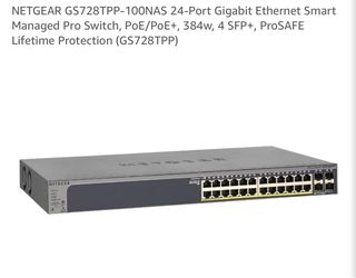Netgear GS728TPP 24-Port PoE+ Gigabit Smart Switch