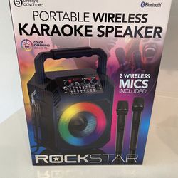 Rockstar Karaoke Speaker