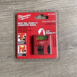 Milwaukee Most Vial Visibility Consistent Bends Pipe Lock Level