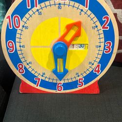 Melissa And Doug Turn And Tell Clock