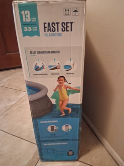 Bestway Fast Set Fill & Rise Pool  Brand New in Sealed Box – Never Opened