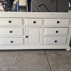 White dresser