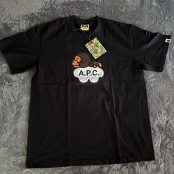 Bape shirt sizes S,M,L