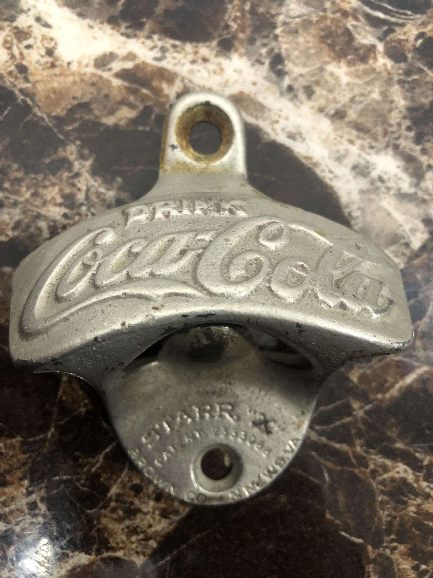 Antique Coca-Cola Star X Bottle Opener