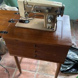 Antique Bamberger Sewing Machine