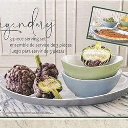 3 Pc Serving Set