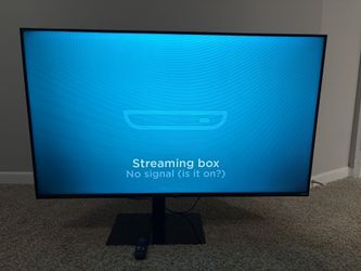 Hisense 50” Roku TV With Stand & Remote