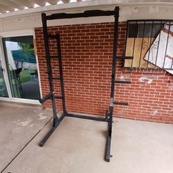 CAP Power Rack with Pull-Up Bar & Attachments