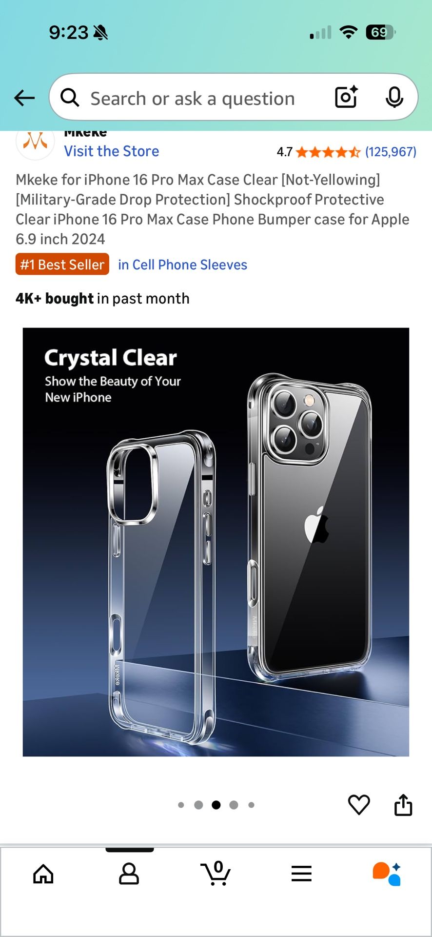 iPhone 16 Pro Max Case And Screen Protector