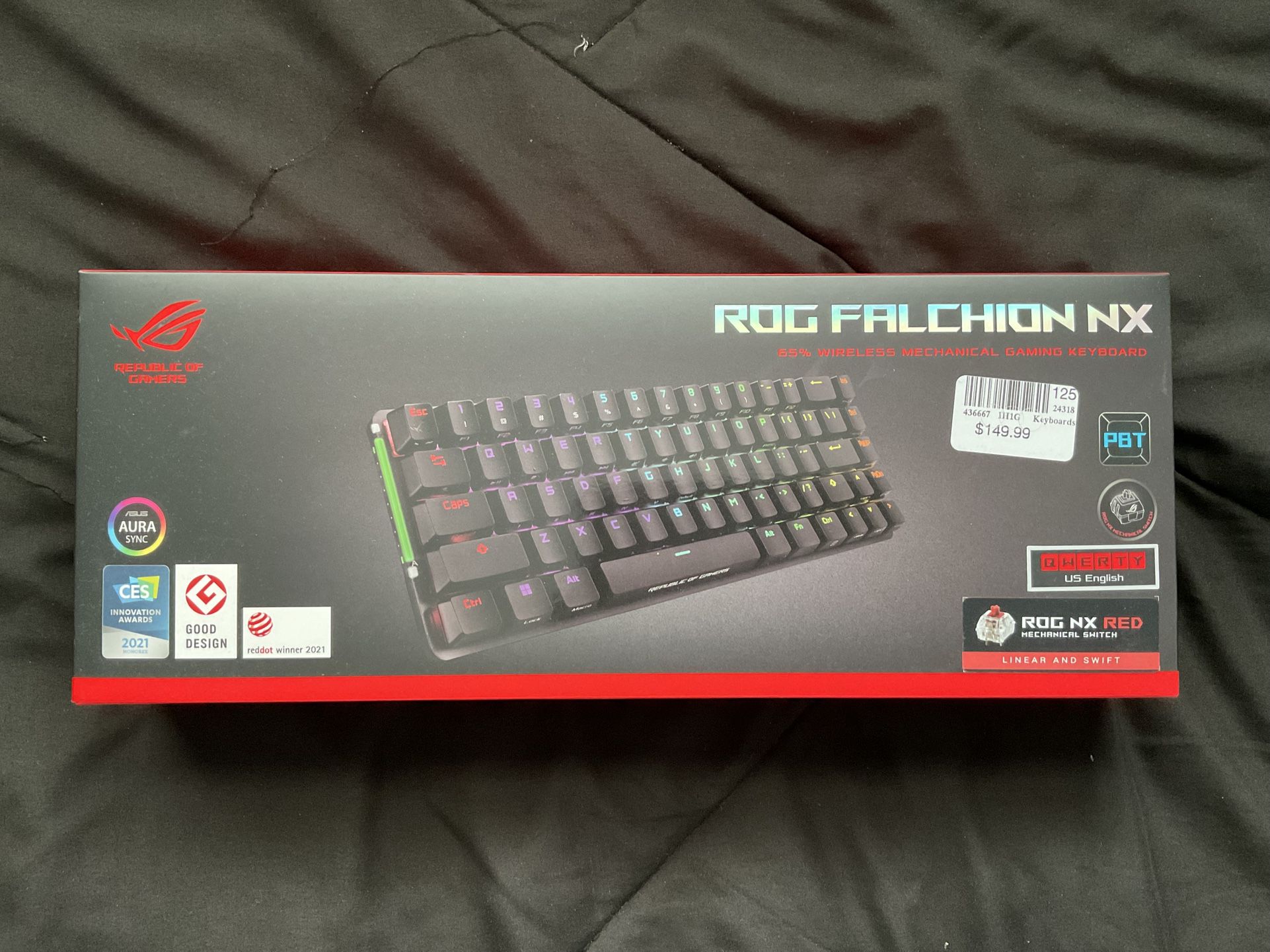 Asus Rog Falchion NX 65% Mechanical Keyboard