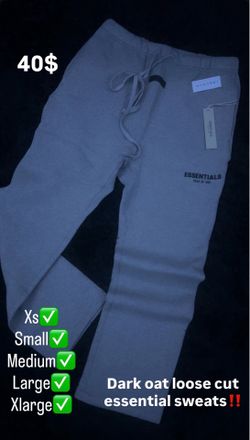 Essential sweats