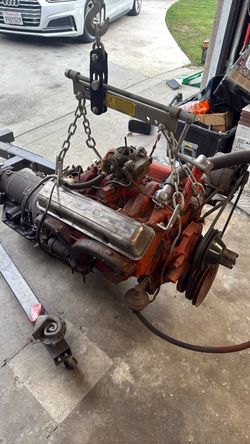 283 engine with 350 trans