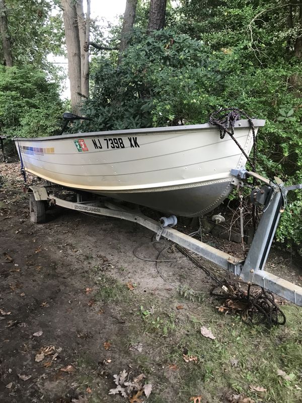 16’ aluminum boat for Sale in Jackson, NJ - OfferUp