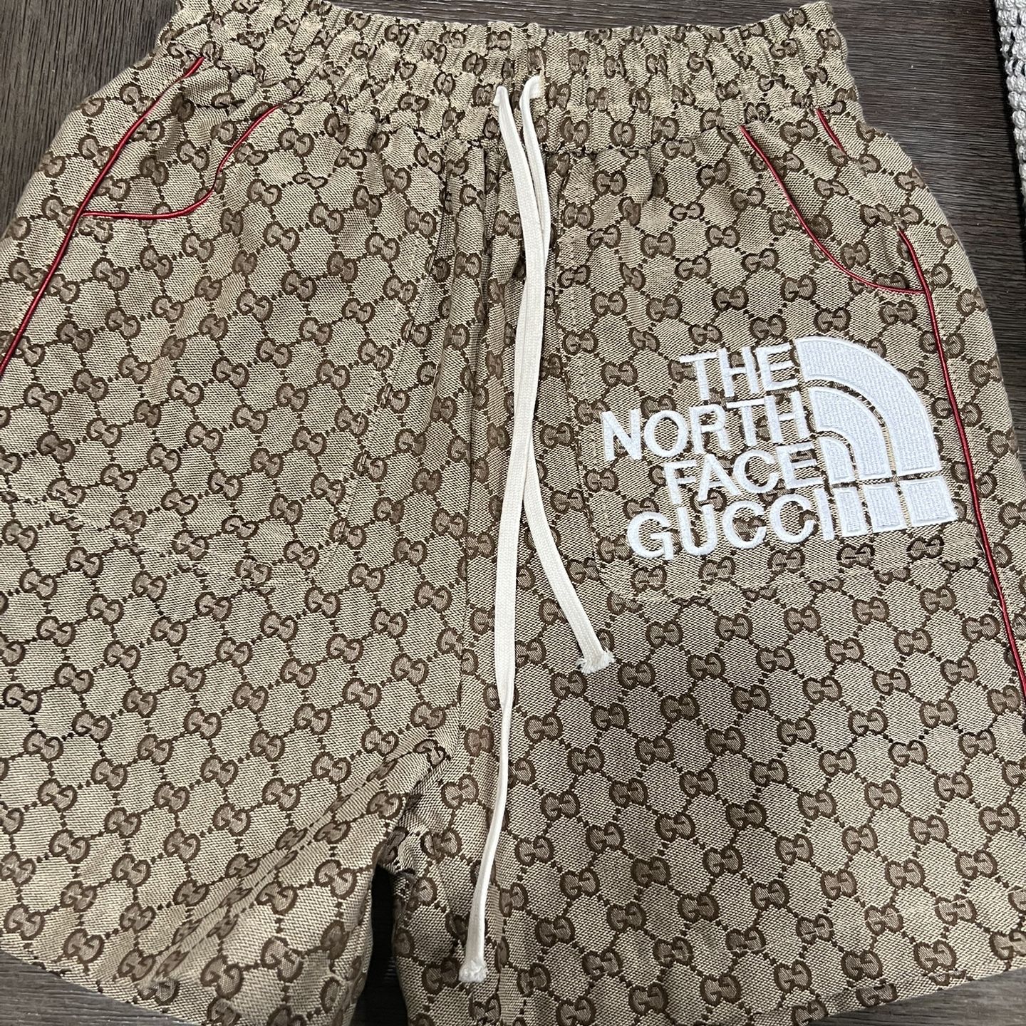 Gucci x The North Face Shorts Beige/Ebony for Sale in Beltsville