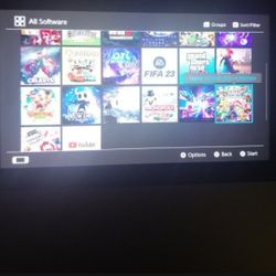 3 Months Old Nintendo Switch With 30 Downloaded Games Ready To Play Now Also 5 Controllers TV Dock All Cords 300 Cash Now