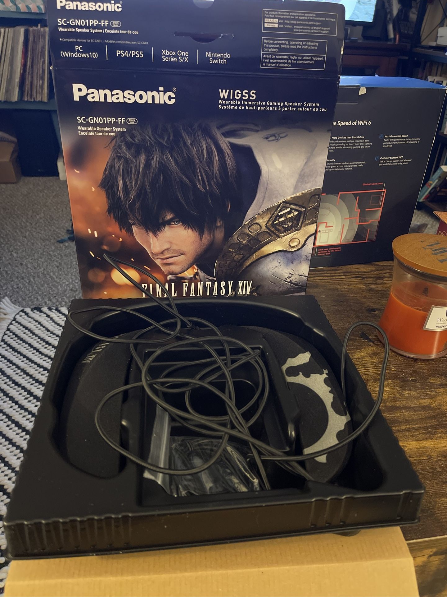 Panasonic Soundslayer Headset Final Fantasy Edition
