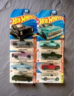 Hotwheels Chevy trucks
