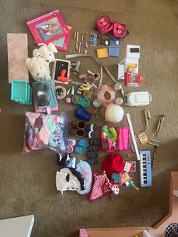 American Girl & Our Generation Doll Lot – Clothes, Pets, Accessories & More