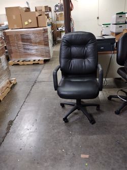 Leather chair
