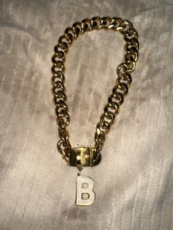 frenchie gold collar 