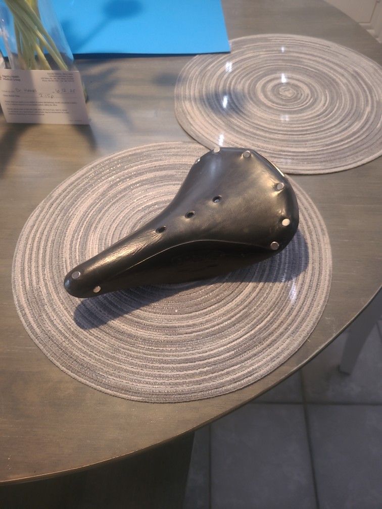 Brooks Leather Bike Seat.