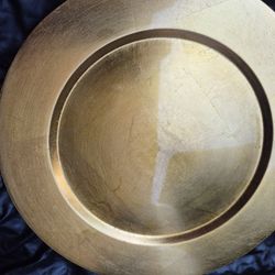 NEW Charger Arcrylic Plates , GOLD,SILVER,BLACK