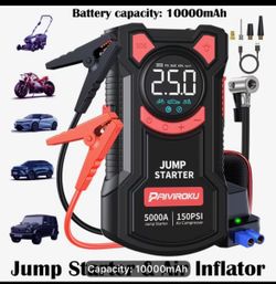 Car Jump Starter & Air Compressor
