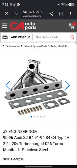 Audi S2 Turbo Manifold