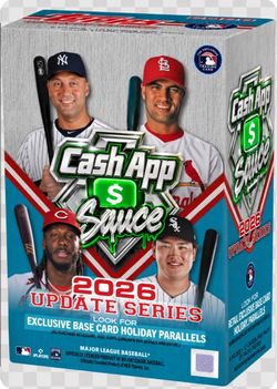 Topps Cash App Sauce 2026 Update Series Blaster Box