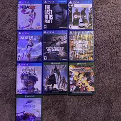 GAME LOT (PS4 & Xbox Games)