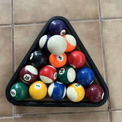 pool table balls