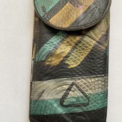 Vintage Leather Sunglasses And Eyeglasses Duo Case