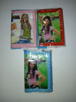 New Hannah Montana Wallet's