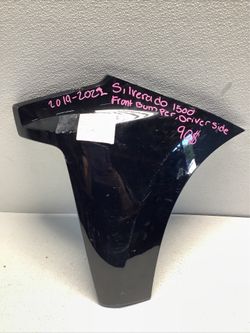 Chevrolet Silverado 1(contact info removed)-2022 Front Bumper End Cap Driver Side