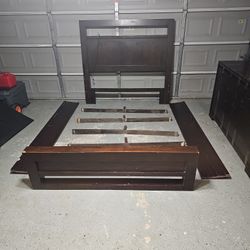 Bed Frame And Dresser