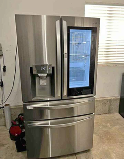 LG Smart 4-Door Refrigerator Stainless