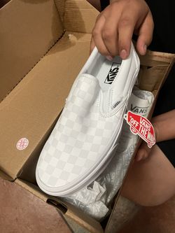 slip on vans men size 9.5