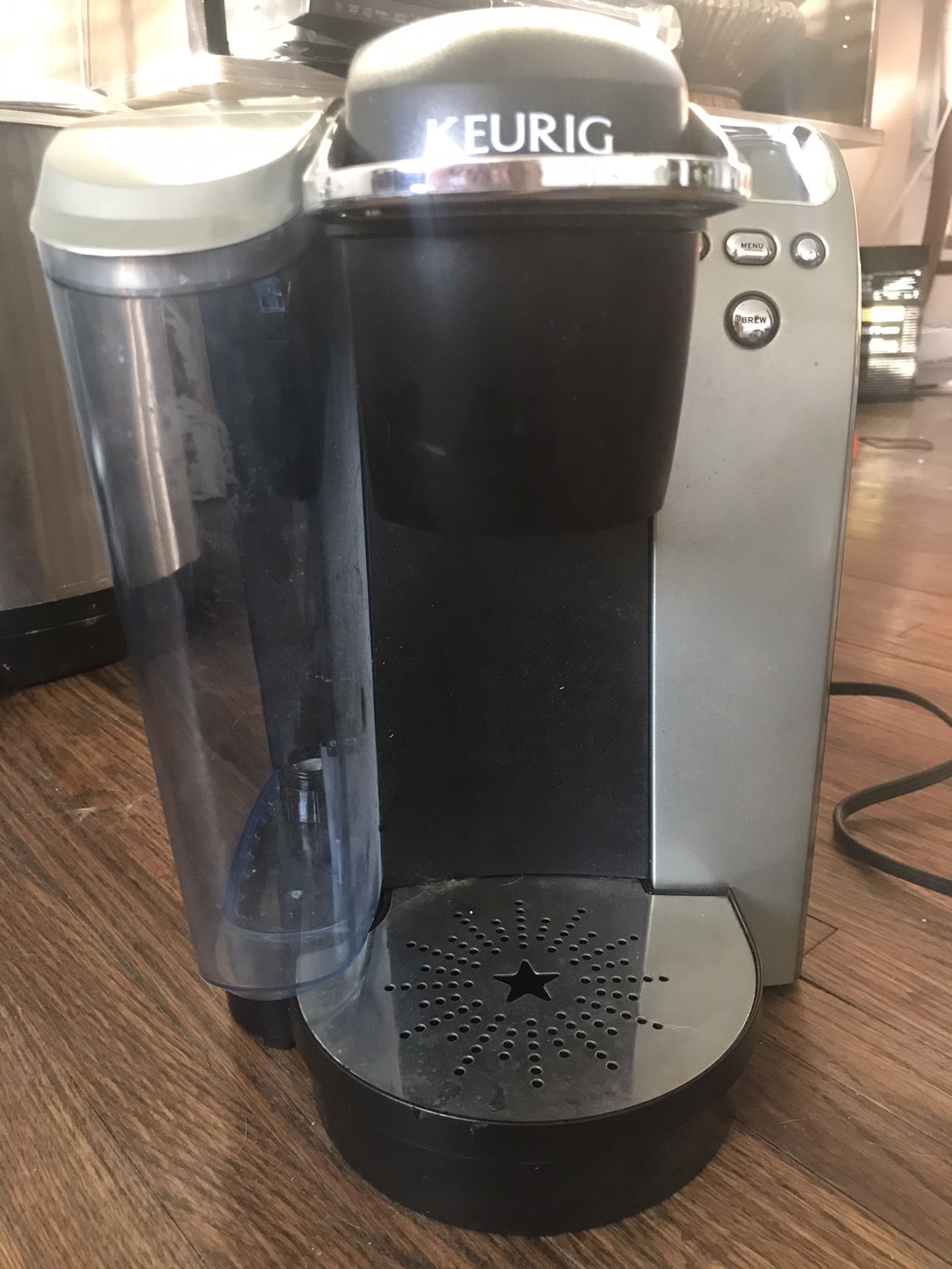 Keurig Coffee Maker with 30 K-Cup holder and assorted coffee