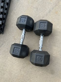 40 lb dumbbells
