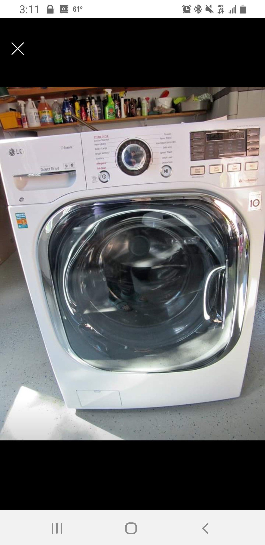 New 2 in 1 LG Washer/Ventless Dryer Combo