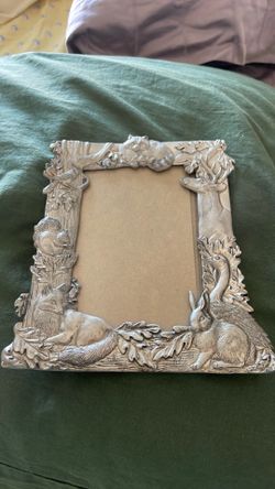 Vintage Seagull Pewter picture frame