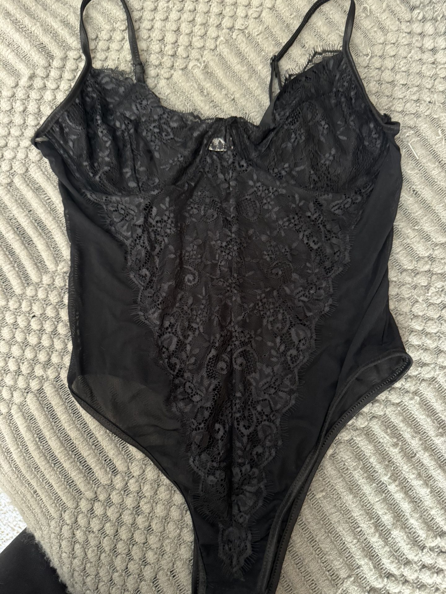 Black bodysuit- Size L
