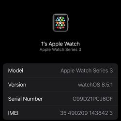 Apple Series 3 watch